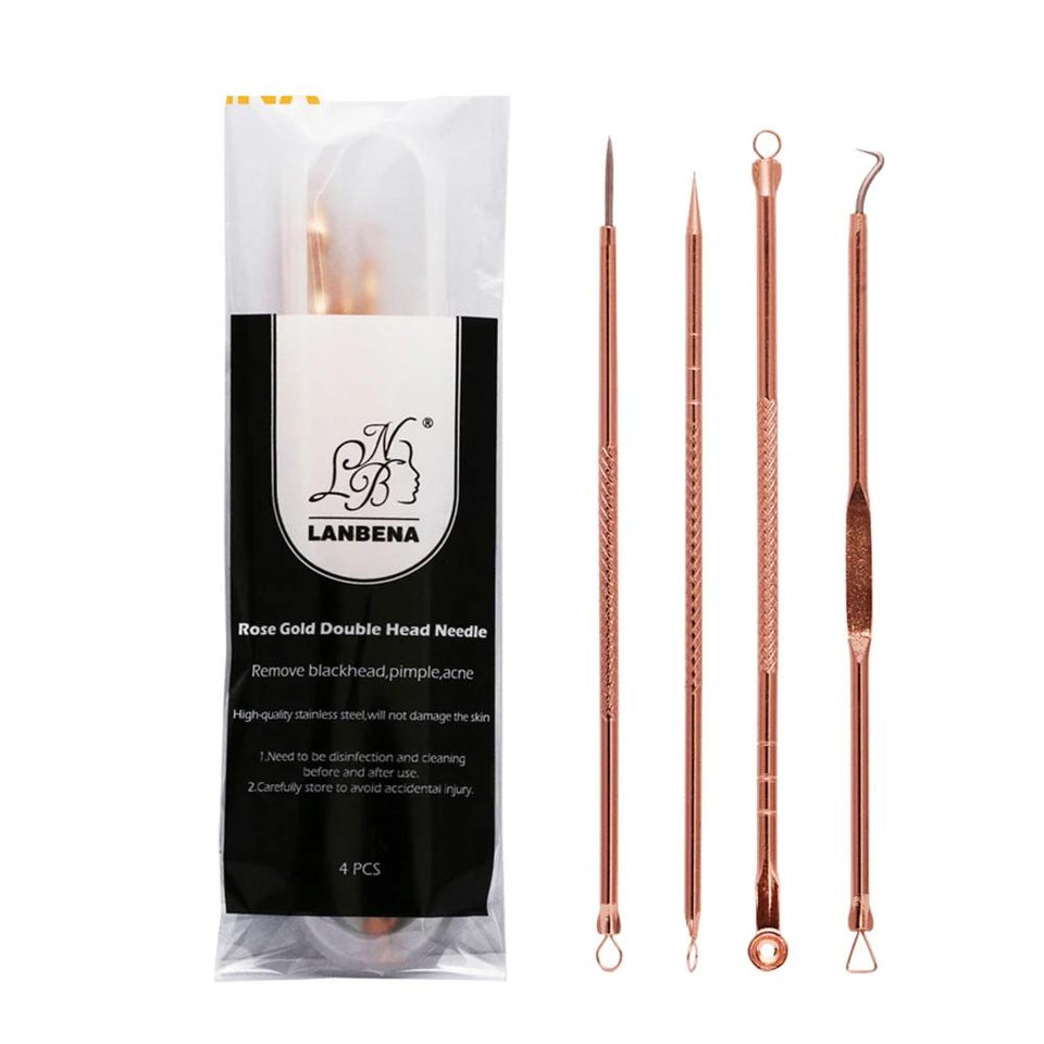 Rose Gold Acne Removal Needle