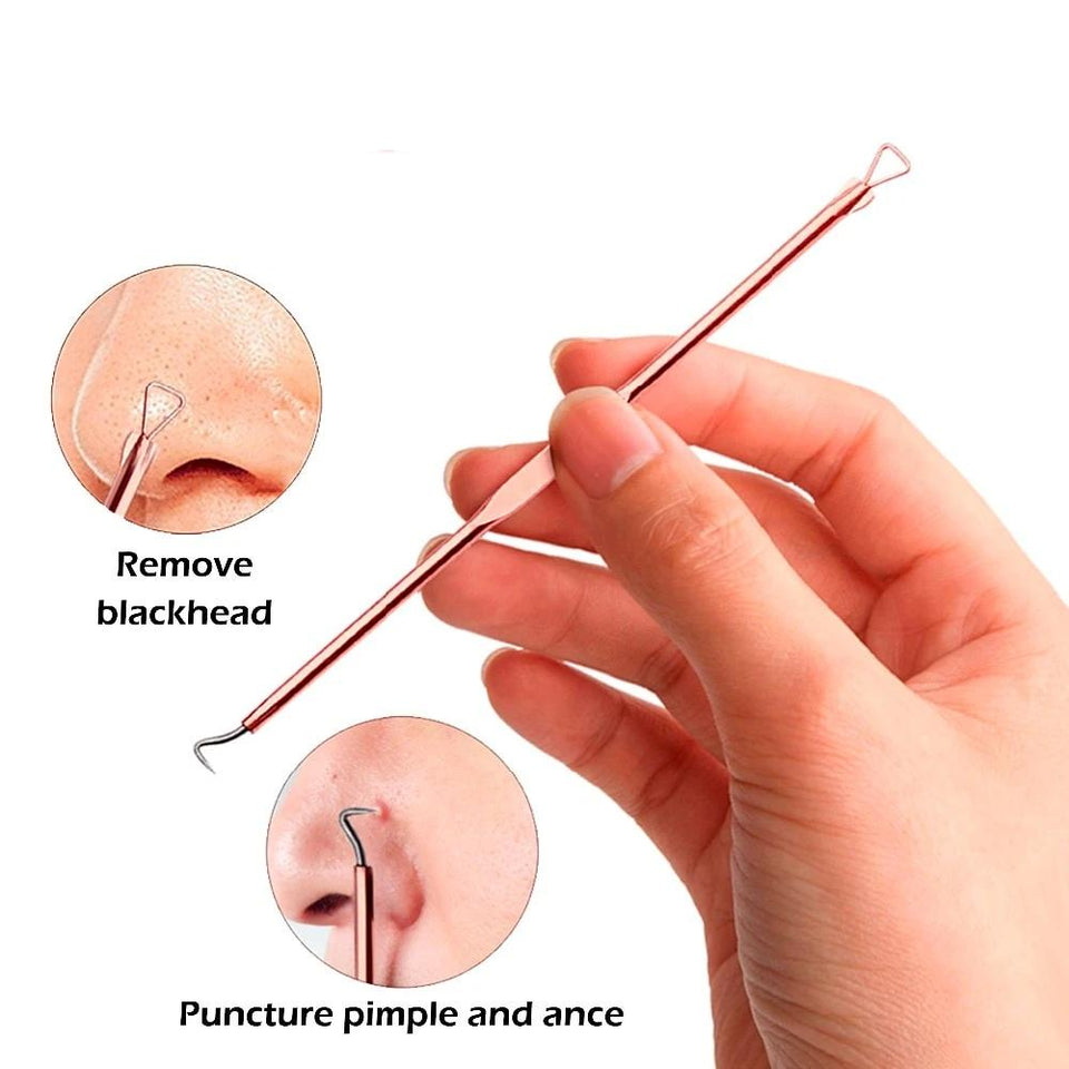 Rose Gold Acne Removal Needle